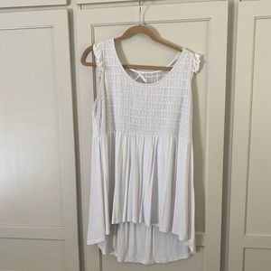 White torrid lace top